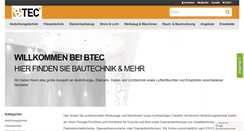 Desktop Screenshot of btec24.de